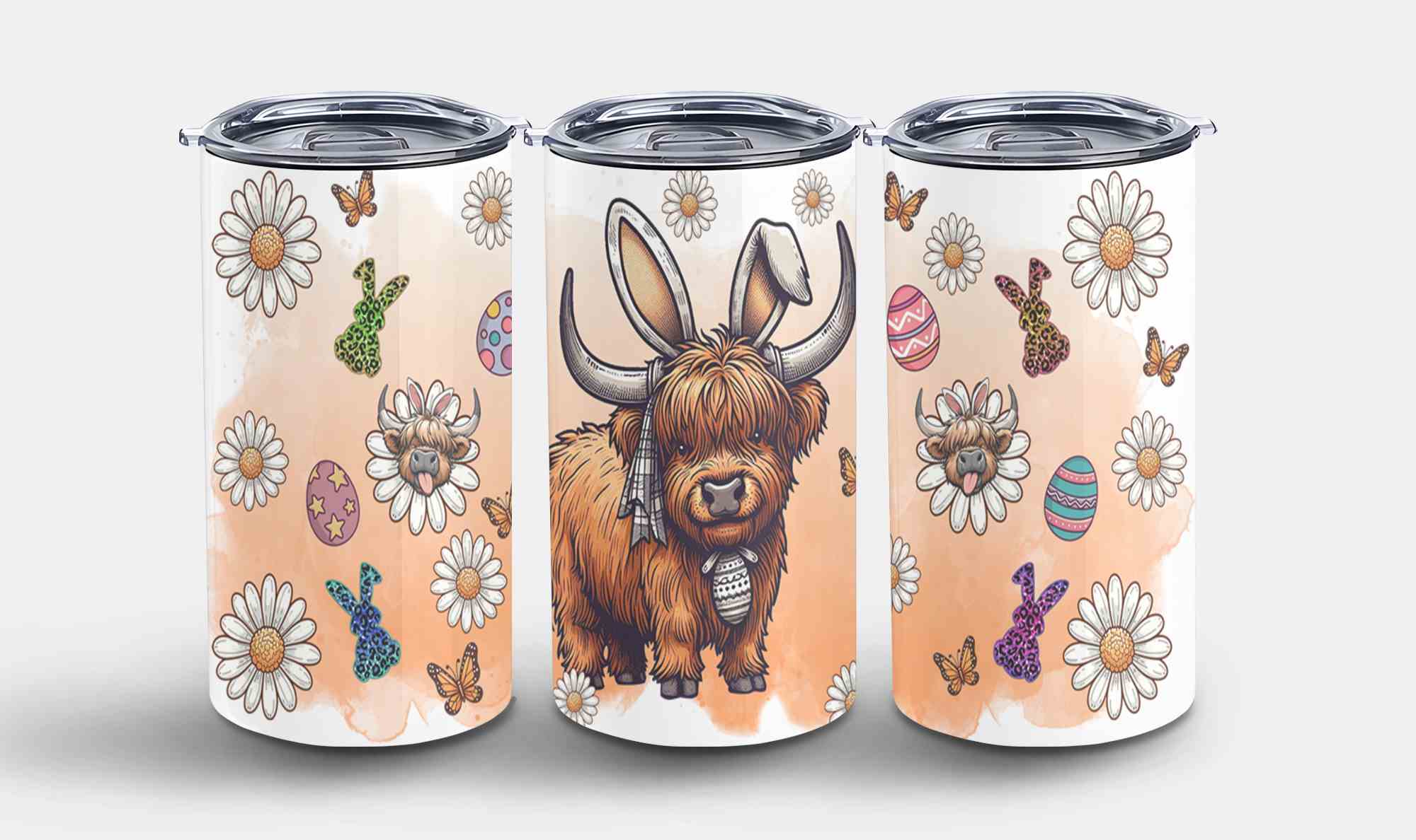 Highland Cow Easter-10381